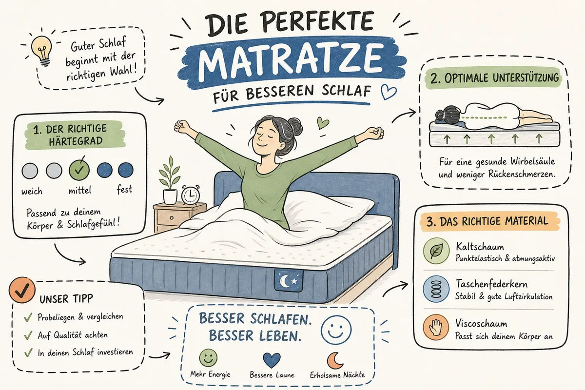 Matratzen kaufen: Der ultimative Ratgeber 2026