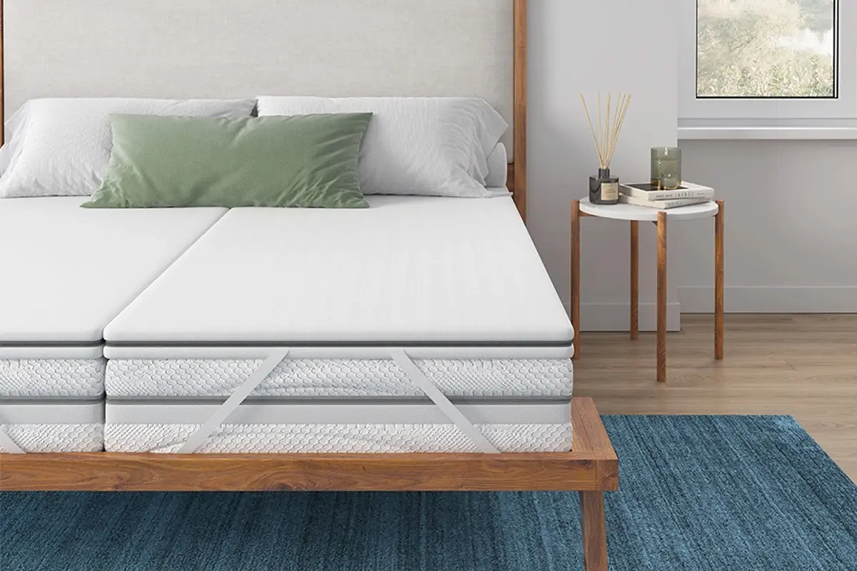 Elastica Topper Comfort mit pflegeleichtem und allergikerfreundlichem Bezug